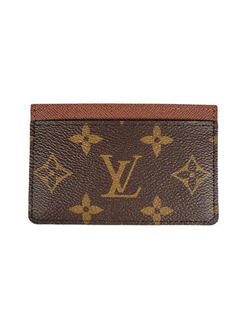 Monogram Card Wallet Brown - LOUIS VUITTON - BALAAN 1