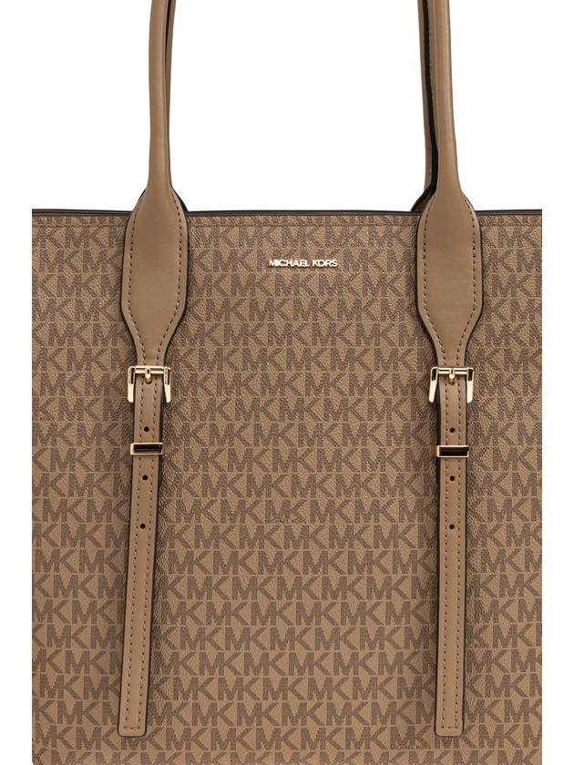 Michael Michael Kors Bag Moore In Shopper Style, Women's, Beige - MICHAEL KORS - BALAAN 6