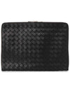 Document case clutch bag black 676591 - BOTTEGA VENETA - BALAAN 4