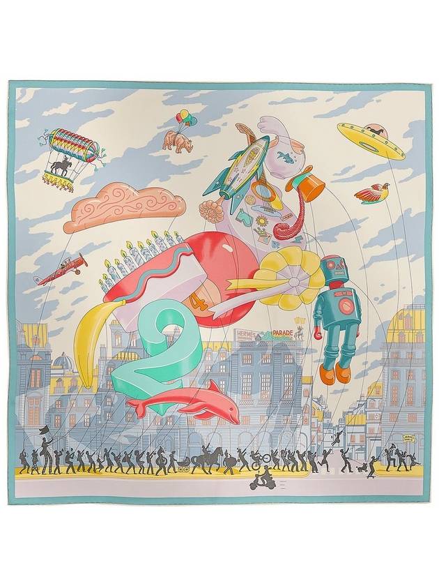 Hermes Parade Carr Scarf H004150S 12 - HERMES - BALAAN 1