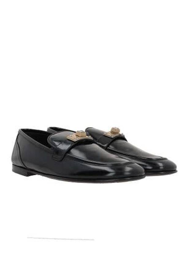 logo decorated leather loafers A50489AQ237 - DOLCE&GABBANA - BALAAN 2