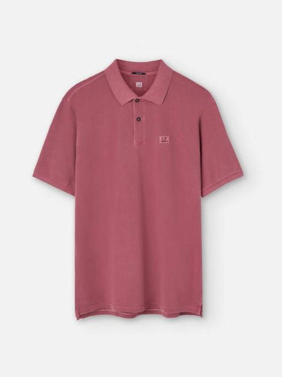 24/1 Piquet Resist Dyed Polo Shirt Pink - CP COMPANY - BALAAN 2