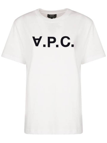 A.P.C. Logo Print T-Shirt Clothing - A.P.C. - BALAAN 1