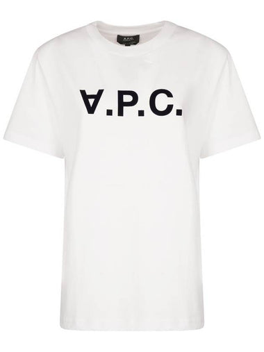 A.P.C. Logo Print T-Shirt Clothing - A.P.C. - BALAAN 1