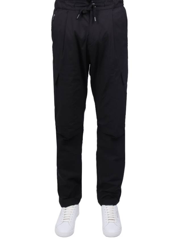 Men's Lamina Cargo Pants Black PT00007UL 12503 9300 - HERNO - BALAAN 1