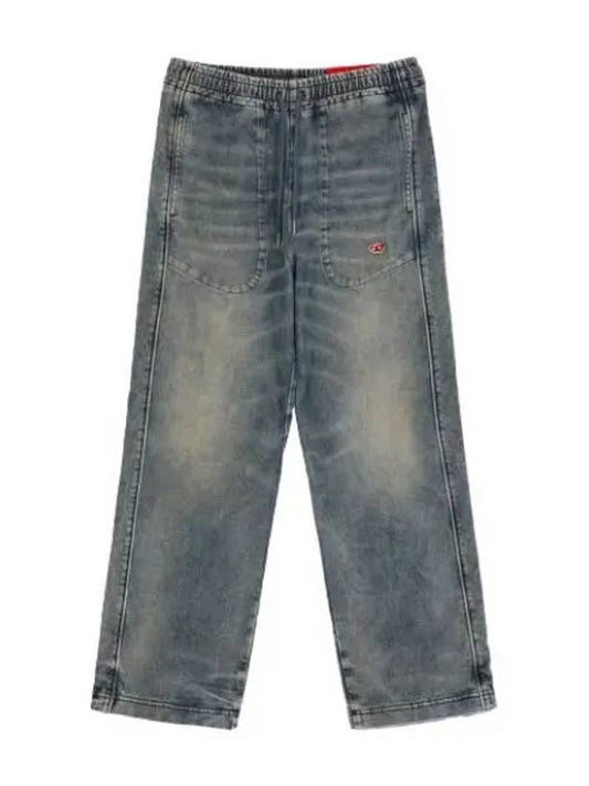 Straight Martians Denim Pants Medium Blue Jeans - DIESEL - BALAAN 1