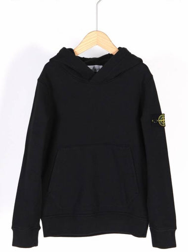 8A Kids Wapen Hood Black 811661620 V0029 - STONE ISLAND - BALAAN 1