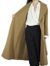 PAOLORE Women s Long Coat Camel 2429016151600 045 - MAX MARA - BALAAN 8