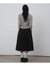 Striped shirring knit White - THE GREEN LAB - BALAAN 6