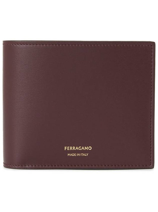 Ferragamo men's half wallet 66 1328 DARK BAROL 0771958 - SALVATORE FERRAGAMO - BALAAN 1