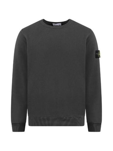 Compass Patch Cotton Sweatshirt Lead Grey - STONE ISLAND - BALAAN 1