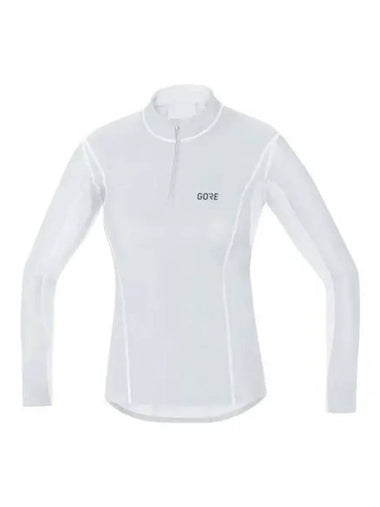 GOREWEAR M Base Layer Windstopper Thermo Turtleneck Women White s Windproof Brushed Long Sleeve Half Zip Up - GOGORR - BALAAN 1