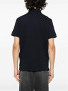 Pique Stretch Cotton Short Sleeve Polo Shirt Navy - STONE ISLAND - BALAAN 4