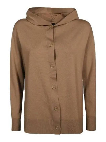 Pordoi Wool Cardigan Camel - MAX MARA - BALAAN 2