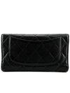 Classic caviar silver flap long wallet - CHANEL - BALAAN 5