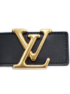 Women s Louis Vuitton M0078U Black Monogram LV New Wave 35MM Belt 90 gt Gangbuk used luxury goods - LOUIS VUITTON - BALAAN 7