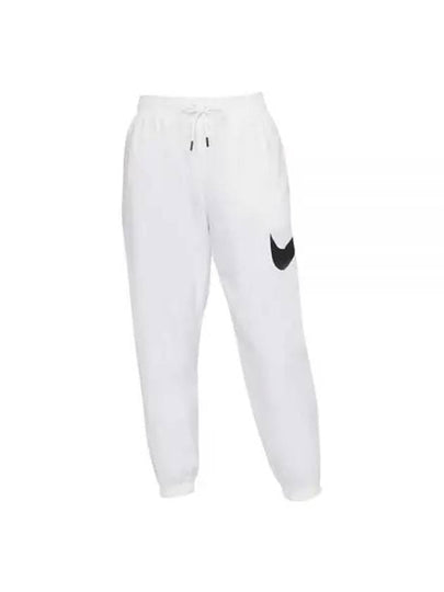 Sportswear Essential Mid-Rise Track Pants White - NIKE - BALAAN 2