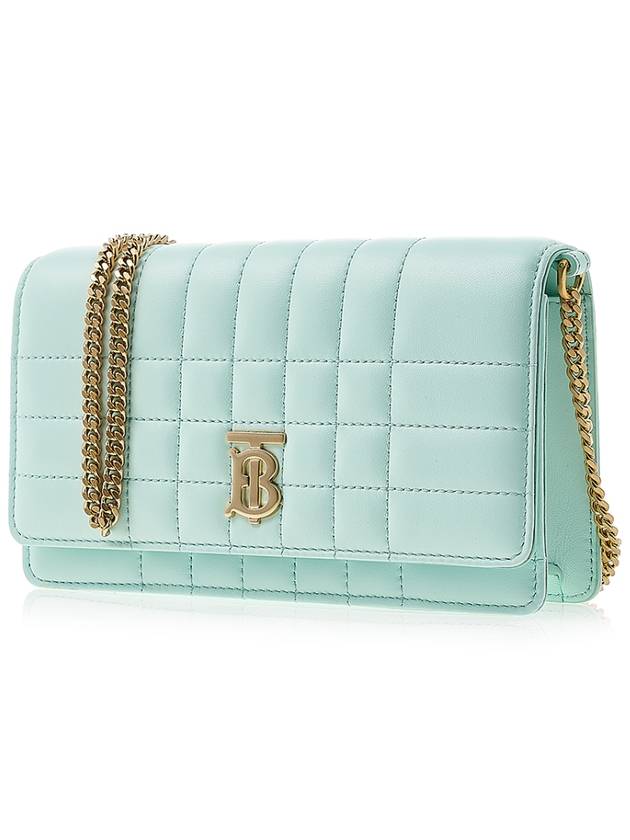 Lola Chain Strap Cross Bag Blue - BURBERRY - BALAAN 3