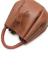 Molina Mini Shoulder Bag Chestnut - HEREU - BALAAN 4