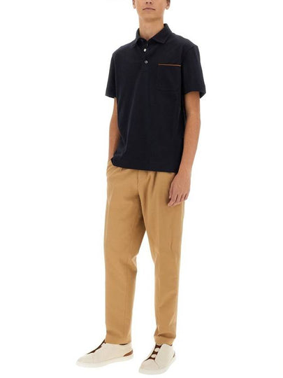 Zegna Cotton Polo - ERMENEGILDO ZEGNA - BALAAN 2