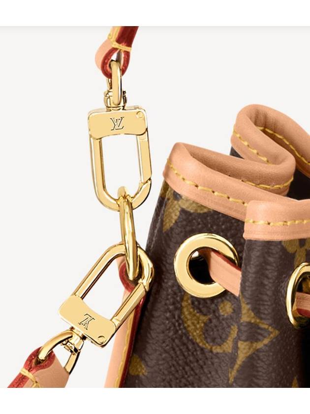 Nano Noe Monogram Bucket Bag Brown - LOUIS VUITTON - BALAAN 6