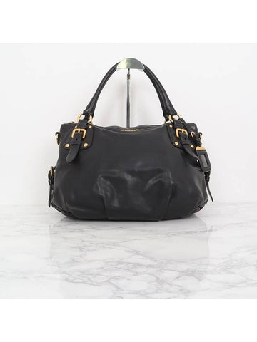 BR4281 Soft Calf Shoulder Bag - PRADA - BALAAN 1