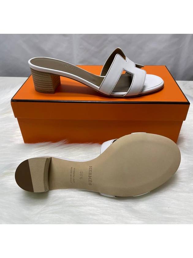 oasis white women sandals - HERMES - BALAAN 4