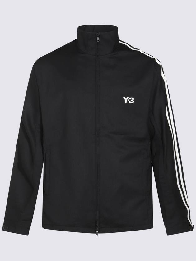 Y-3 Adidas Black Casual Jacket - ADIDAS - BALAAN 1