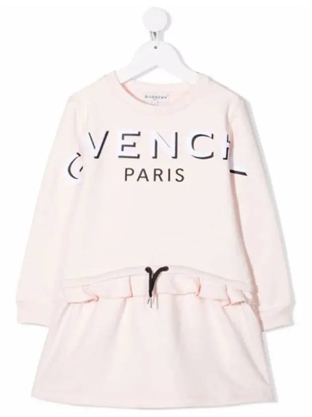 Kids Women s Logo Drawstring Dress H12168 45S - GIVENCHY - BALAAN 1