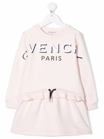 Kids Women s Logo Drawstring Dress H12168 45S - GIVENCHY - BALAAN 2