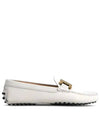 Women's Kate  Gommino Driving Shoes Off White - TOD'S - BALAAN 4