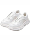 Men's Tread Moto Low Top Sneakers White - ALEXANDER MCQUEEN - BALAAN 5