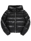 Resort Down Hood Padding Black - HERNO - BALAAN 4