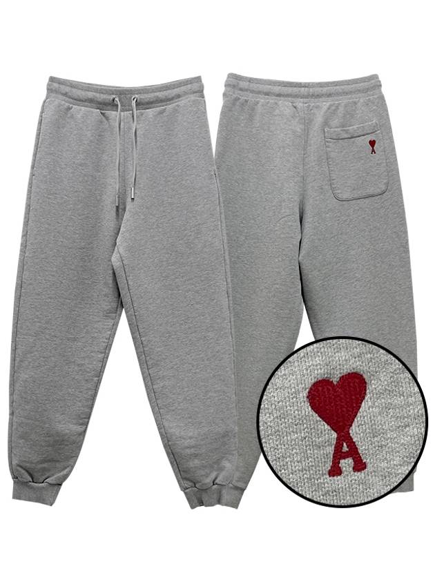 Training Jogger Track Pants Grey - AMI - BALAAN 2