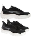 Gumboy Low-Top Sneakers Black - VALENTINO - BALAAN 2