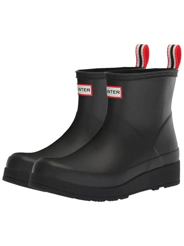 Original Play Short Rain Boots Black - HUNTER - BALAAN 6