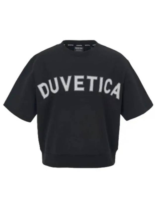 Marne black women s short sleeved t shirt - DUVETICA - BALAAN 1