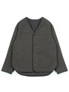 Welcome gate quilted jacket charcoal I5WJ03CH - IOEDLE - BALAAN 3