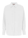 Women's Garena Bianco Otico Long Sleeve Shirt White - MAX MARA - BALAAN 1