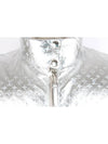 Silver embossed monogram vest 38size - LOUIS VUITTON - BALAAN 7