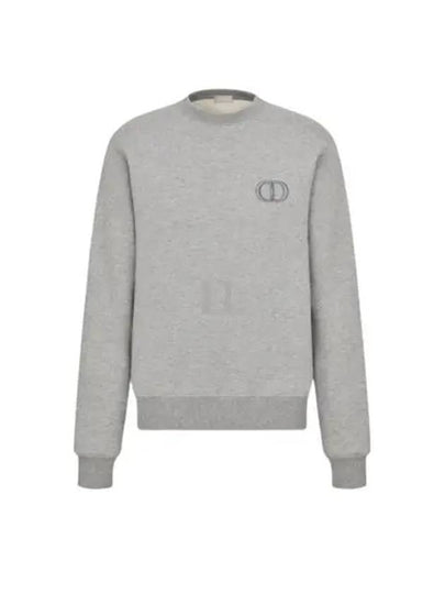 CD Icon Cotton Sweatshirt Grey - DIOR - BALAAN 2