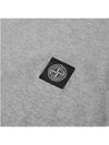 Stone Island 22713 Long Sleeve Patch Logo Tee Gray 701522713V1064 - STONE ISLAND - BALAAN 2