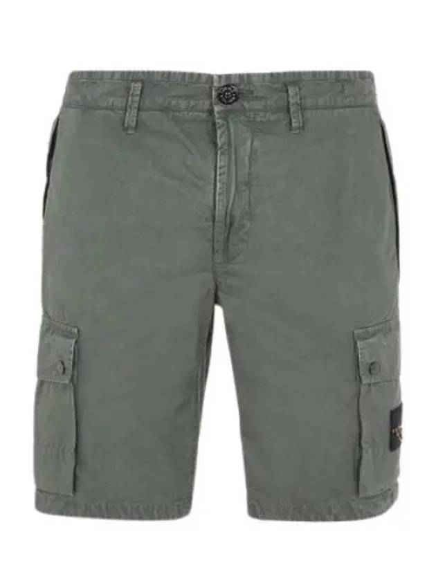 Cargo Bermuda Shorts Green - STONE ISLAND - BALAAN 2