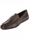 Double Steel Anello Loafer Brown - TOD'S - BALAAN.