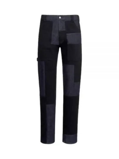 Patchwork Workwear Jeans - ALEXANDER MCQUEEN - BALAAN 2