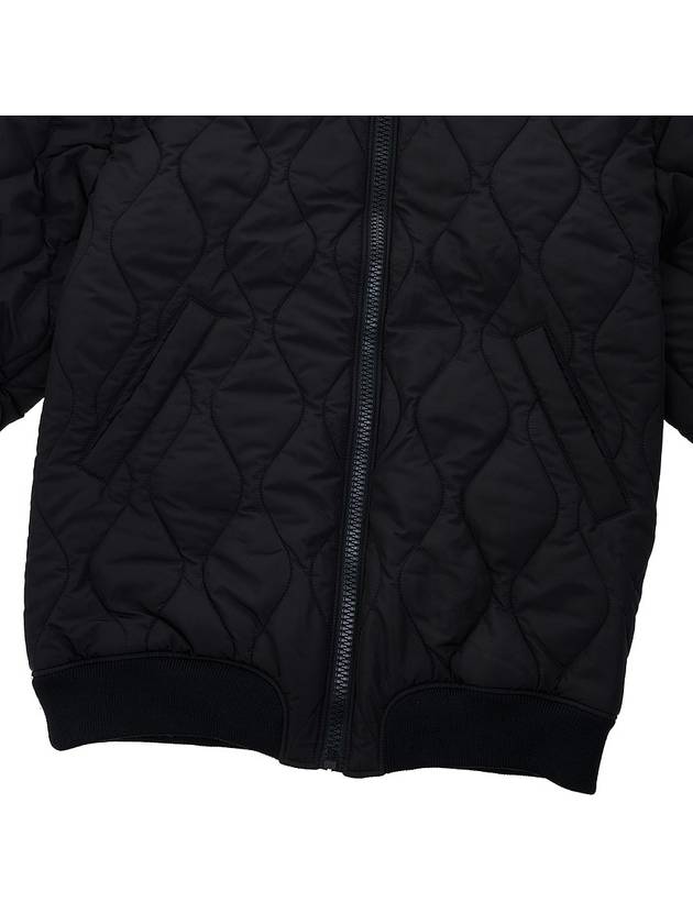 Quilted Bomber Jacket Black - MSGM - BALAAN 7