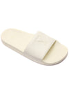 Embossed Heart Logo Slippers Offwhite - AMI - BALAAN 4