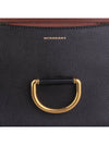 Small Vintage Check D-ring Bag Black Beige - BURBERRY - BALAAN 4