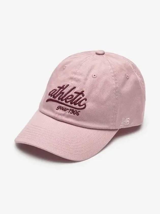 NBGDEFS112 C 66 ATHLETIC BALLCAP PINK - NEW BALANCE - BALAAN 1