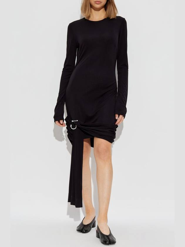 JW Anderson Long Sleeve Dress, Women's, Black - JW ANDERSON - BALAAN 3